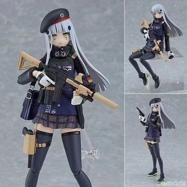 Figma 573 Girls Frontline HK416 Mô hình trang trí búp bê văn phòng di động Anime