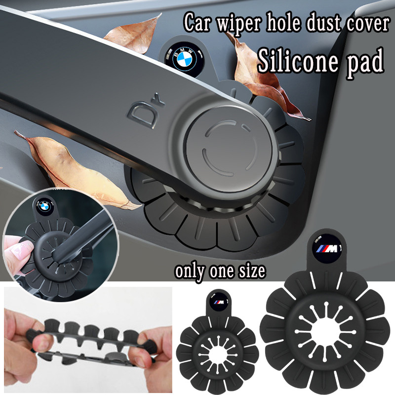 BMW Khăn Lau Xe Lỗ Bảo Vệ Chống Bụi Lỗ Cắm Miếng Lót Silicon Tay Cho Xe BMW X5 G05 F15 E53 Z4 E89 E8