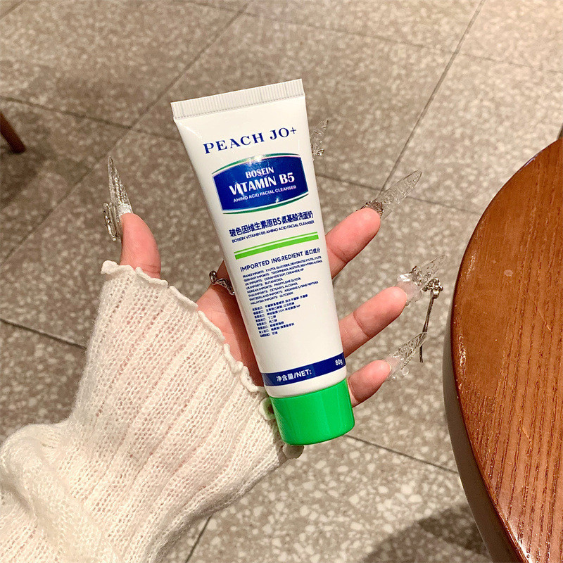 PEACH JO + Vitamin B5 Bose Amino Acid Sữa Rửa Mặt Nữ Làm Sạch Nhẹ Nhàng Làm Sạch Sản Phẩm Làm Sạch 2