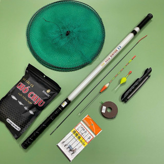 Cần Câu Tay Song Ngư 3H – Siêu Dẻo, Ngọn 1.1mm – Size 2m7/3m6/4m5/5m4 – Câu Rô Riếc Chép Giá Rẻ