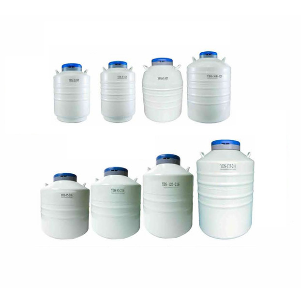 Bình Nitơ lỏng 30-50 Lít, cổ 125mm, Vỏ bình nito lỏng- Bình chứa khí nito lỏng, Fcombio