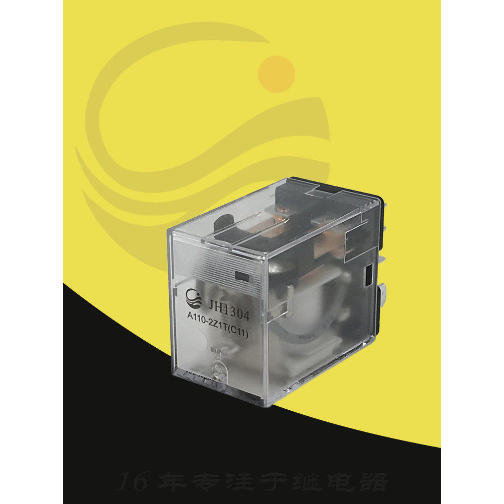 Phụ kiện nạp chất liệu thanh AC 110VAC HH62P Rơle trung gian JH1304-A110-2Z1T (C11)