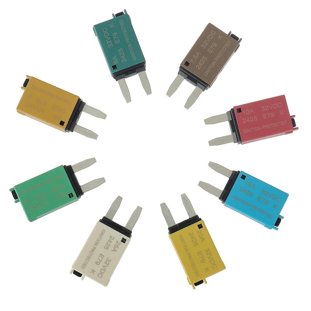 Hướng Dẫn Sử Dụng Đặt Lại Cầu Chì E73 E79 Xe ATM Hồ Sơ Thấp Mini Blade Phong Cách Ngắt Mạch T3 5A 6A