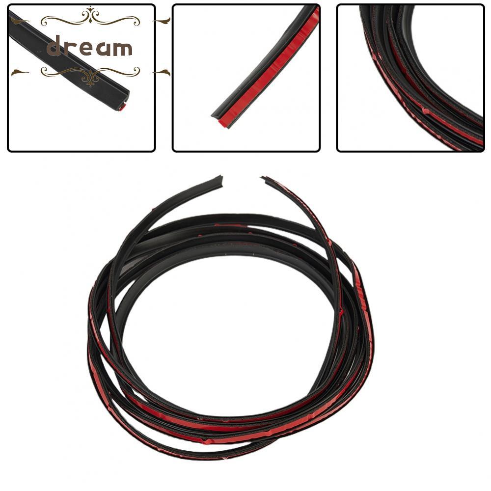 [dreamlife]Sealing Strip Equipment Tool Waterproof 2 Meter Length Double-Sided EPDM Rubber