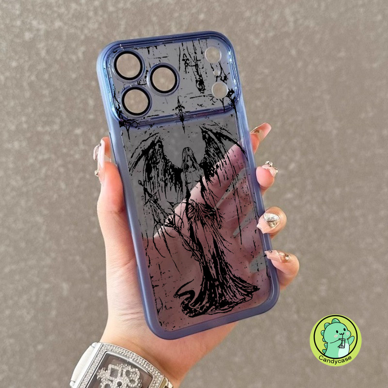 Vintage Gothic Dark Angel Ốp Điện Thoại Realme GT7 Pro Racing Edition GT 7T GT6 6T GT5 GT Neo 7 6 5 