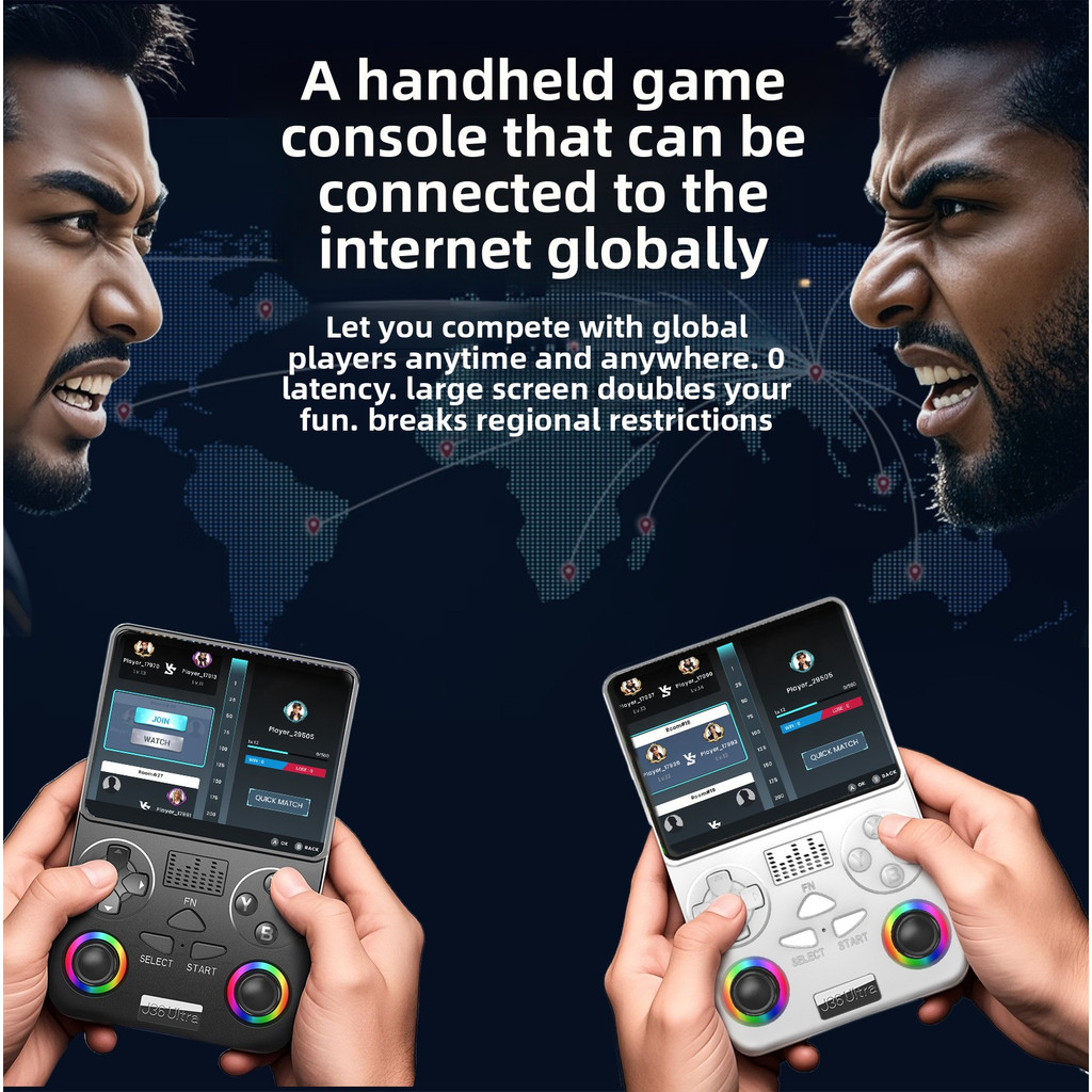 Battle psp Game Android Tay Cầm Chơi Game Di Động Retro Arcade Game Hoài Cổ J36 Ultra