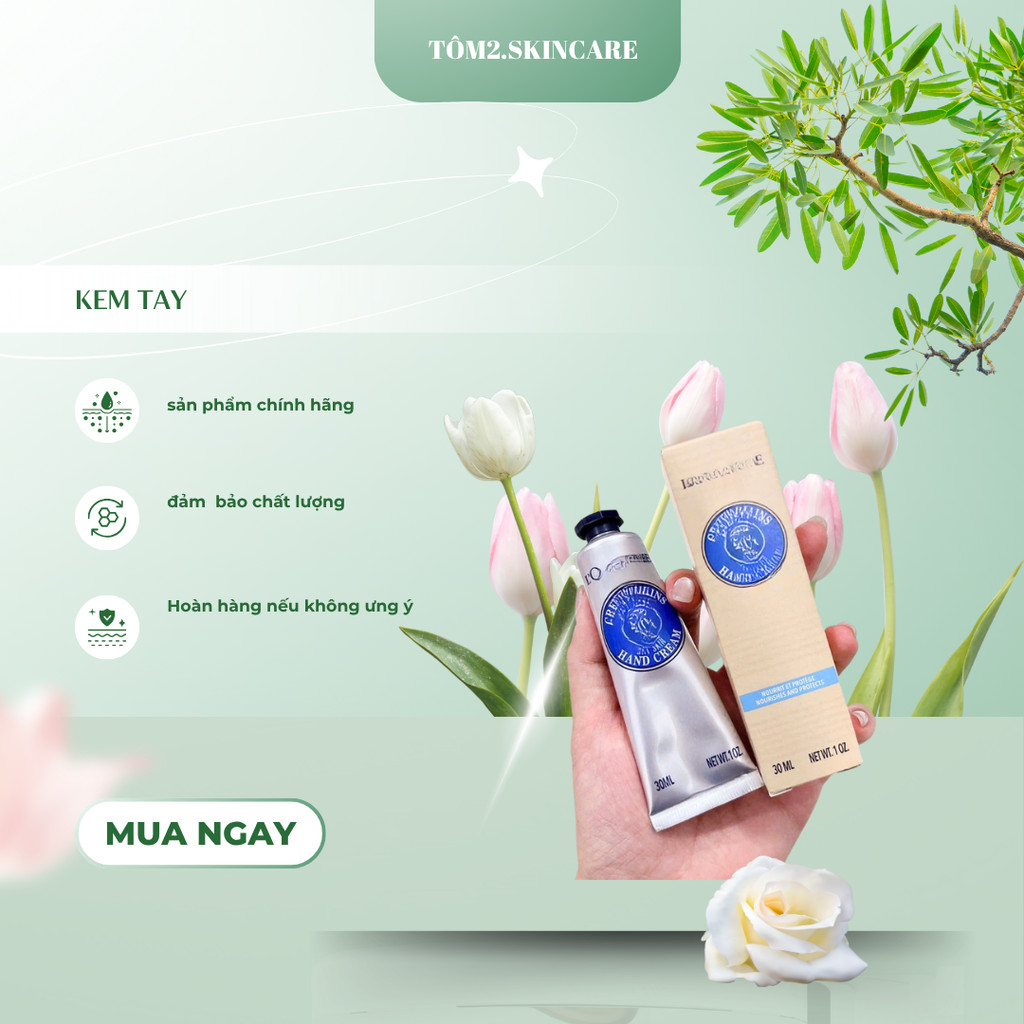 (30ML) KEM TAY LOCCITANE BƠ ĐẬU MỠ 20%/ | Diễm.cosmetic