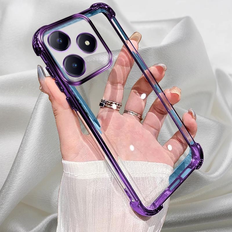 Dành Cho Realme Note 70 70T Ốp Lưng Điện Thoại TPU Mạ Điện Chống Sốc Cho Realme Note 70 Note70 RMX53