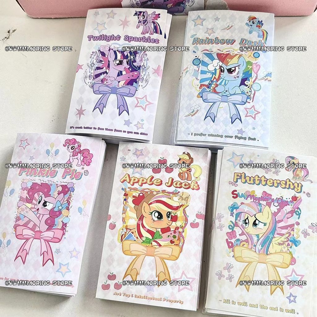 Hoạt Hình My Little Pony Seal Sticker Pony Yunbao Seal Sticker Unboxing Sticker Ổ Cắm Hộp Máy Bay Nơ
