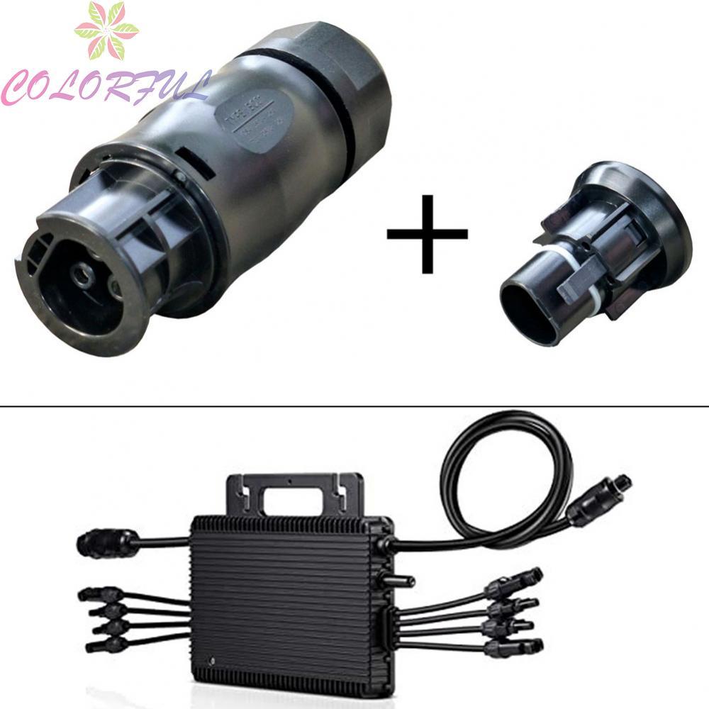 【COLORFUL】Connector 3-Pole 4000V AC Connection For Huayu For Betteri BC01 Hoymiles