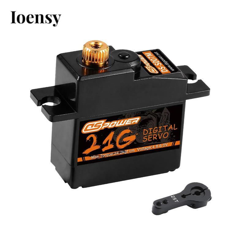 Servo kỹ thuật số bánh răng 21G Thay thế servo Mini cho MN168 WPL C24 MN82