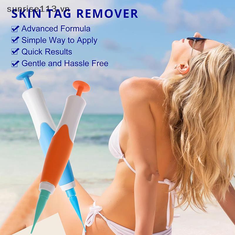 SR Beauty Auto Skin Tag Removal Kit 1-8mm Band Không đau Mole Wart Skin Tag Remover Pen Wart Dot Cor