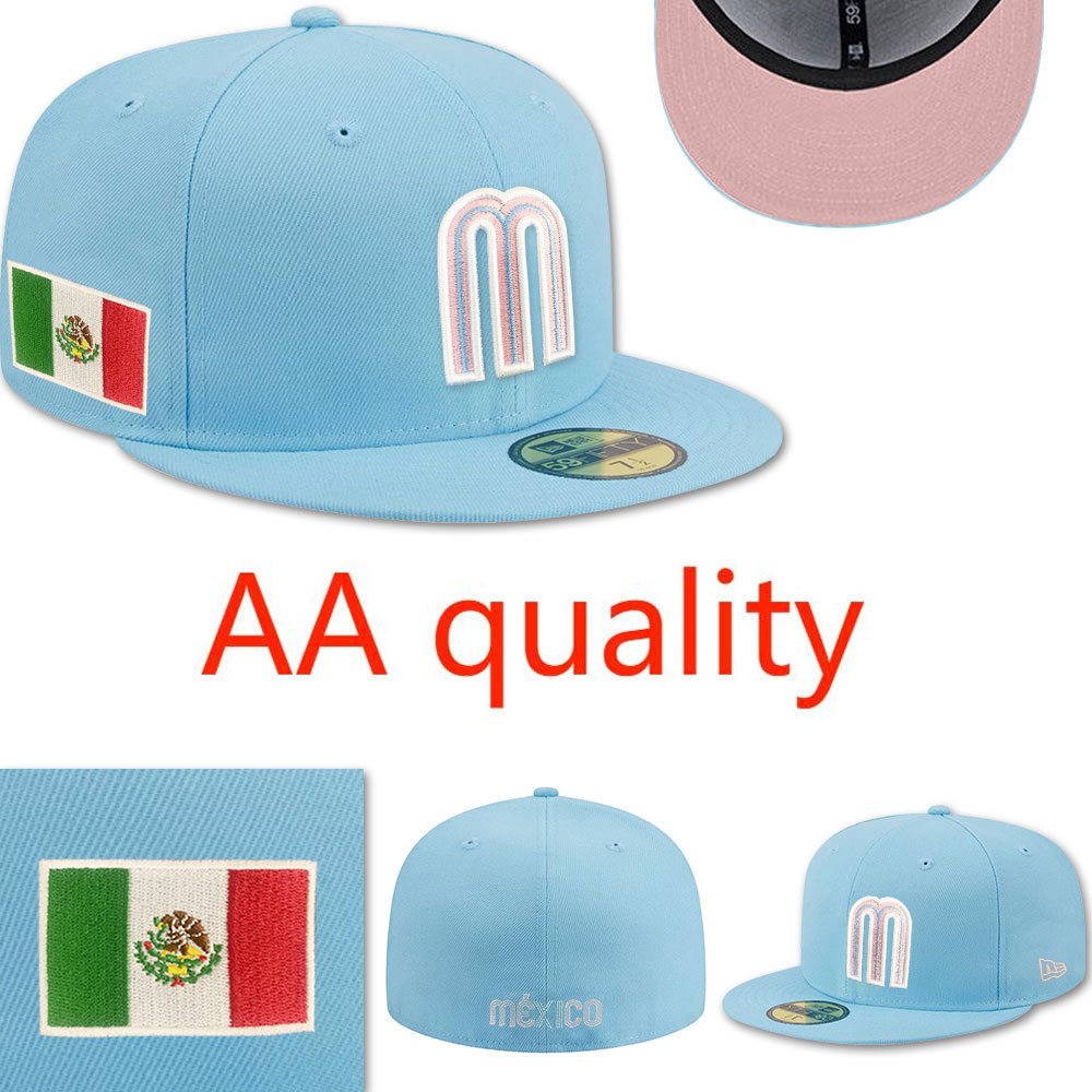 AA Quality Fully Closed Baseball Hat Fashion Outdoor Sports Hat AEYR