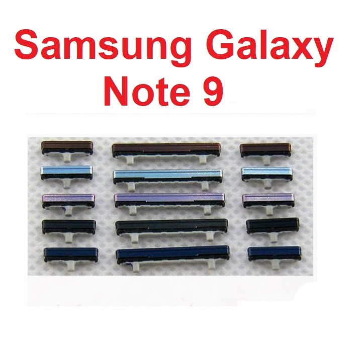 Nút Bấm Nguồn Ngoài Samsung Galaxy Note 9 Nút Mở Nguồn, Bixby, Điều Chỉnh Tăng Giảm Âm Lượng New
