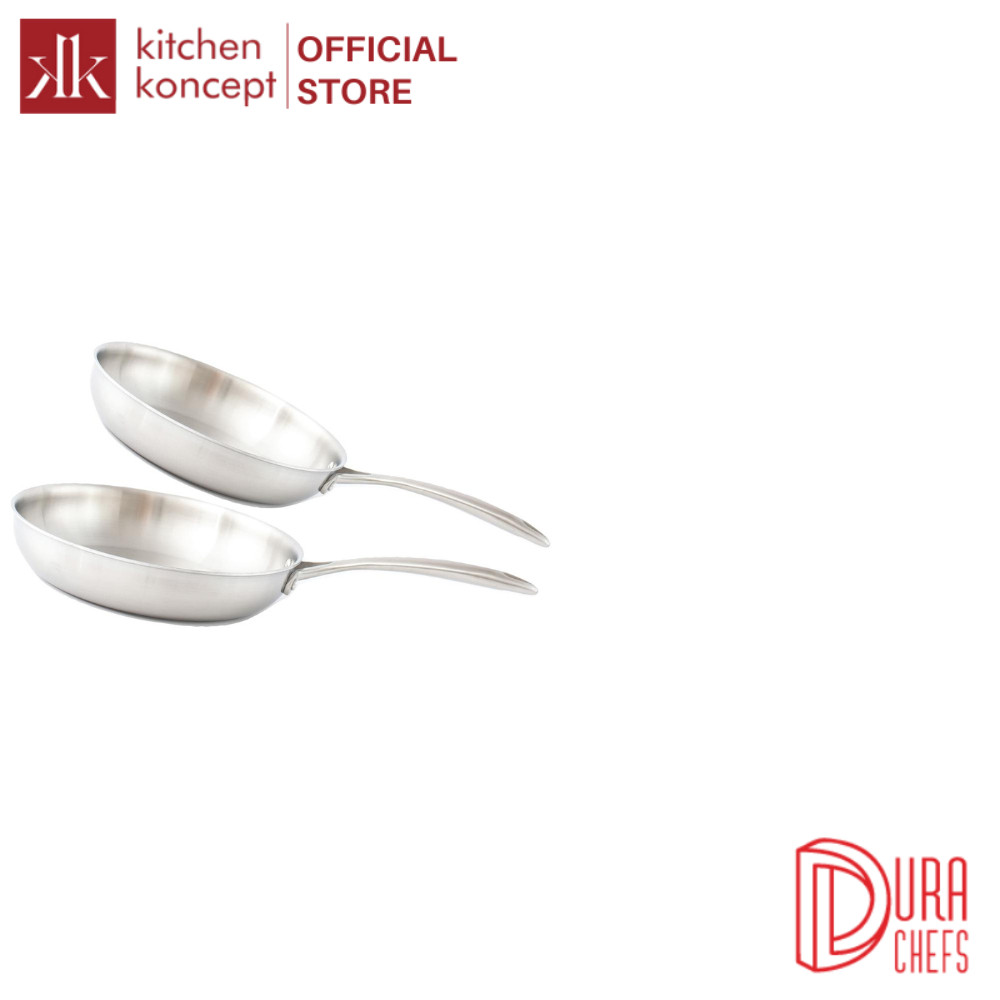 Chảo Inox DURACHEFS - 24cm/28cm