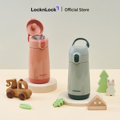 Bình giữ nhiệt cho bé LocknLock Little luv Switch cap tumbler LHC918 dung tích 380ml - 2 màu