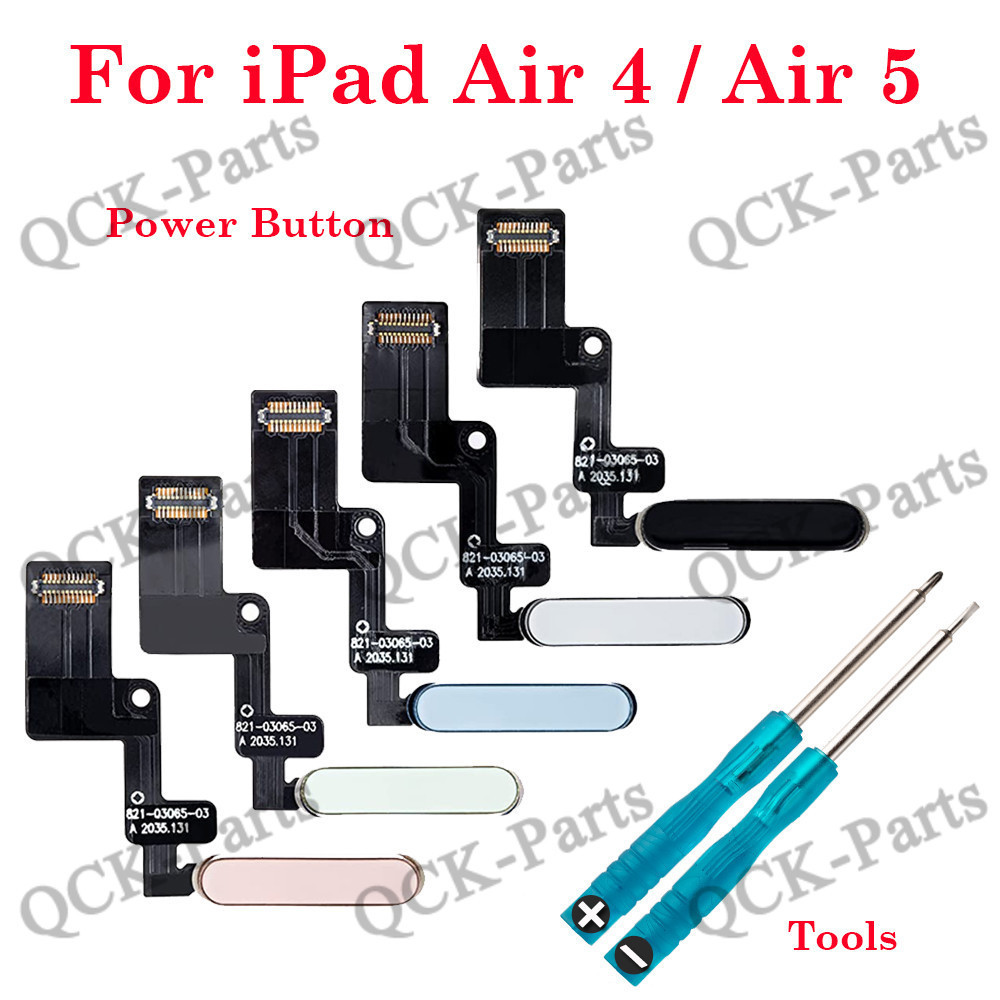 Công Tắc Nguồn Bật Tắt Nút Chìa Khóa Cáp Mềm Cho iPad Air 4 Air 5 4G Wifi 10.9 inch A2316 A2324 A232