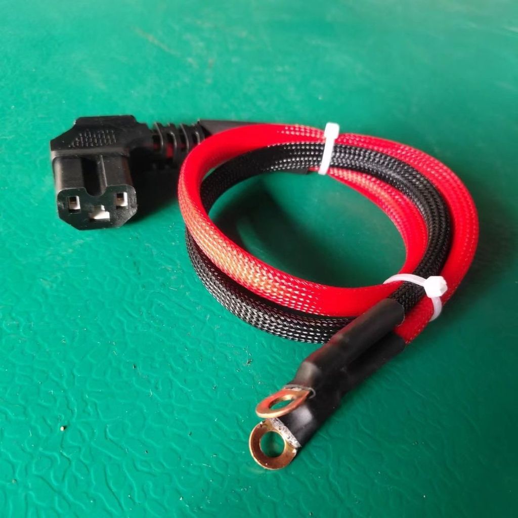 10awg6 Vuông Xe Điện Dây Điện Pinzi Khuỷu Tay Đậm Loại T Cắm Công Suất Cao Cổng Sạc Cáp Kết Nối