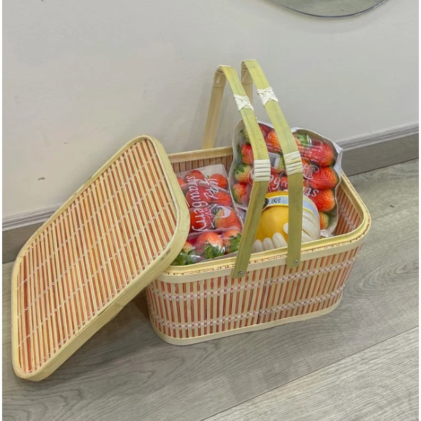 Giỏ tre PINIC mây tre đan