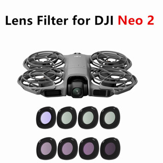 Bộ lọc ống kính cho máy ảnh DJI Neo 2 CPL Phân cực ND Dimmer Bộ lọc mật độ trung tính Kính quang học