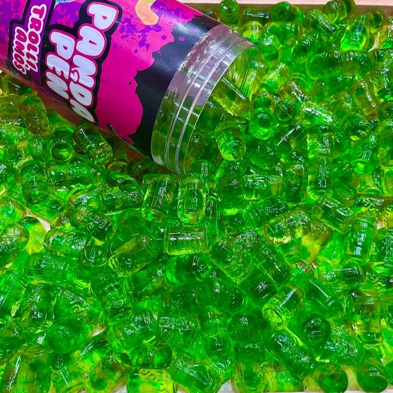 500g Kẹo Dẻo Vị Soda 4D Nhân Chảy  Panda Pẻn, Kẹo Dẻo Đức Chính Hãng