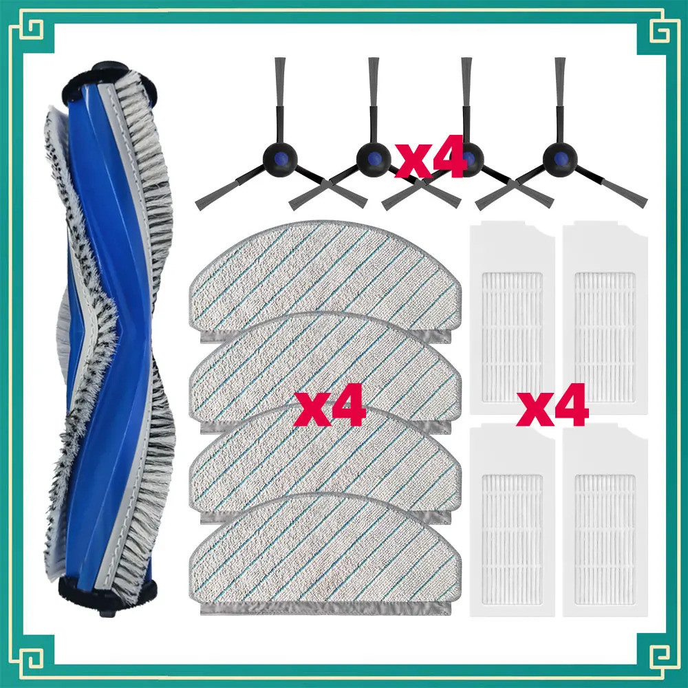 Dành Cho ECOVACS DEBOT N20 / N20 PLUS / N20 PRO PLUS Phụ Kiện Phụ Kiện Chính Bên Bàn Chải Bộ Lọc Hep