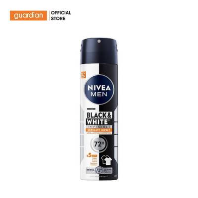 Xịt Ngăn Mùi Hỗ Trợ Giảm Ố Vàng Vượt Trội Nivea Men 150ml | Guardian Việt Nam