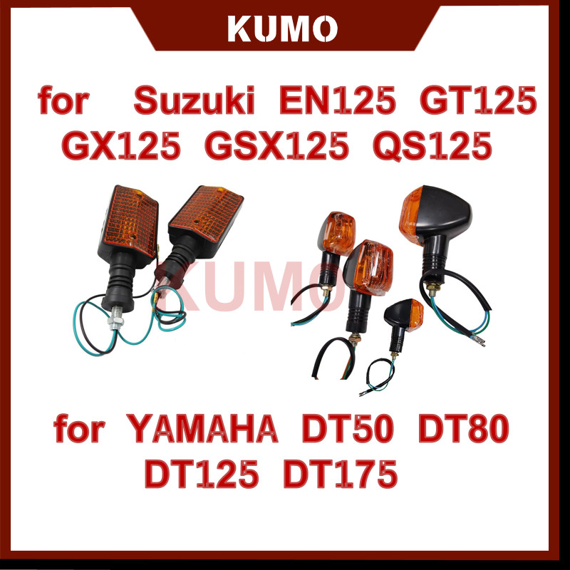 Đèn báo rẽ xe máy CHO Suzuki EN125 GT125 GSX125QS YAMAHA DT50 DT80 DT125 DT175