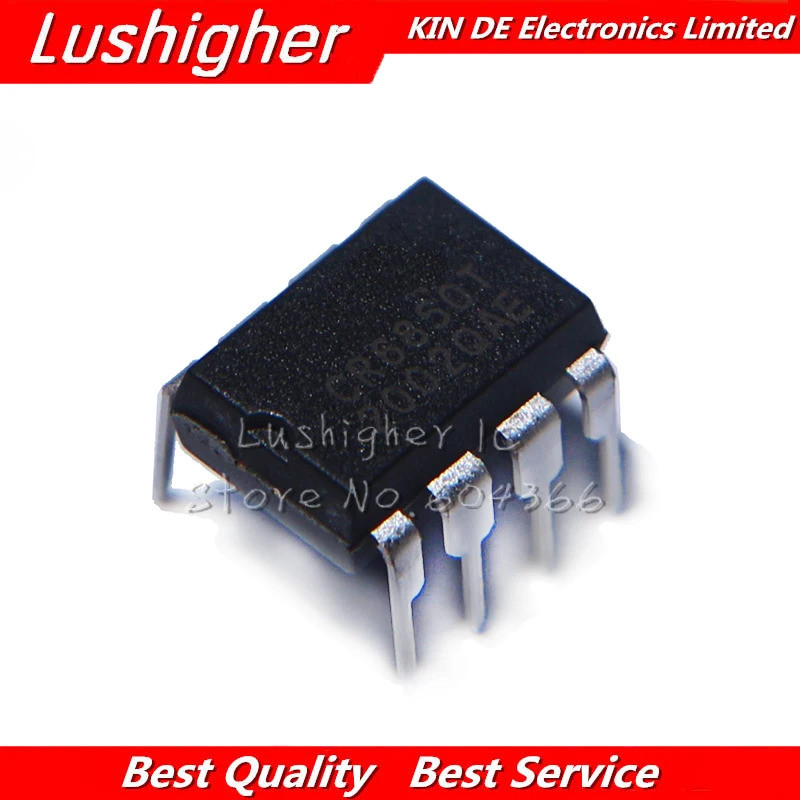 10 CR6850T DIP-8 CR6850 DIP8 6850T DIP