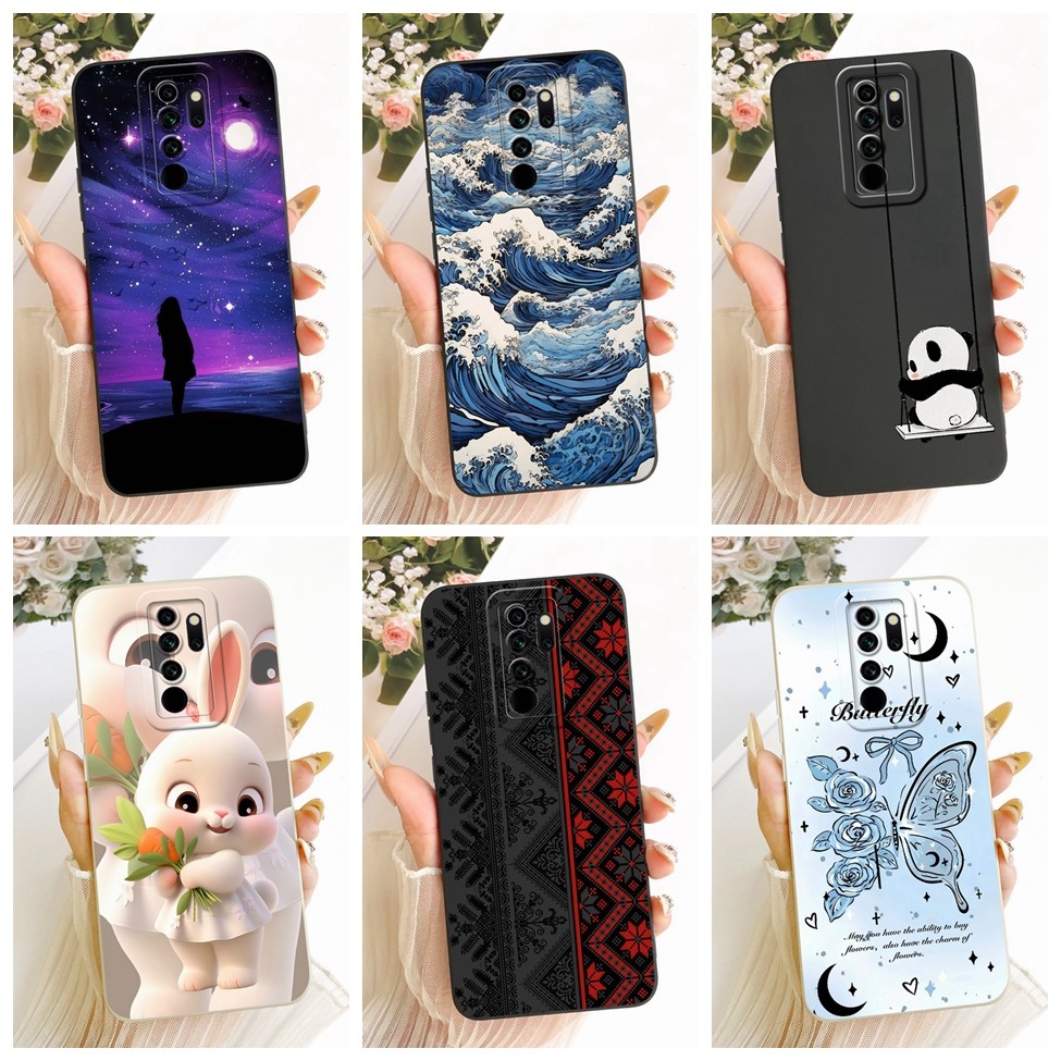 Ốp Lưng Cho Redmi Note 8 Pro Vỏ Silicon Thời Trang Sang Trọng Kawaii Vỏ Điện Thoại Sơn Dễ Thương 201