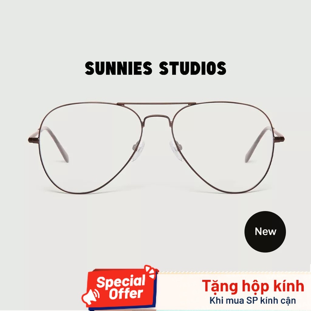 SUNNIES STUDIOS - Kính Cận Gọng Phi Công Kline Bronze - SS1140-C116S-C116S