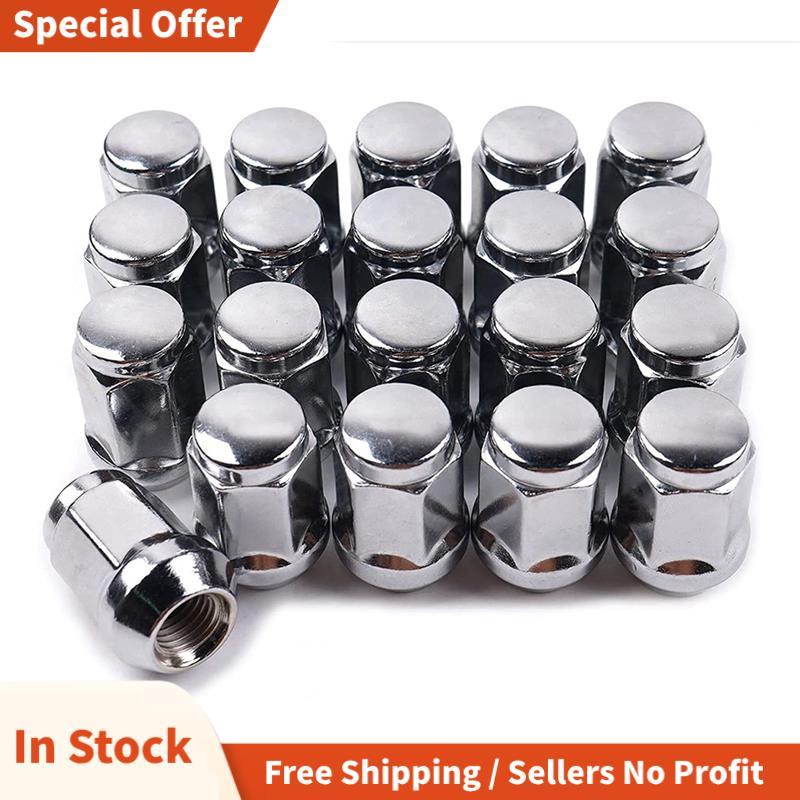 20 Chiếc 14X1.5 Lug Nuts - 19mm Lug 1.38 inch Cao 3 / 4 inch Hex Chrome Lug Nuts, cho 1999-2021 1500