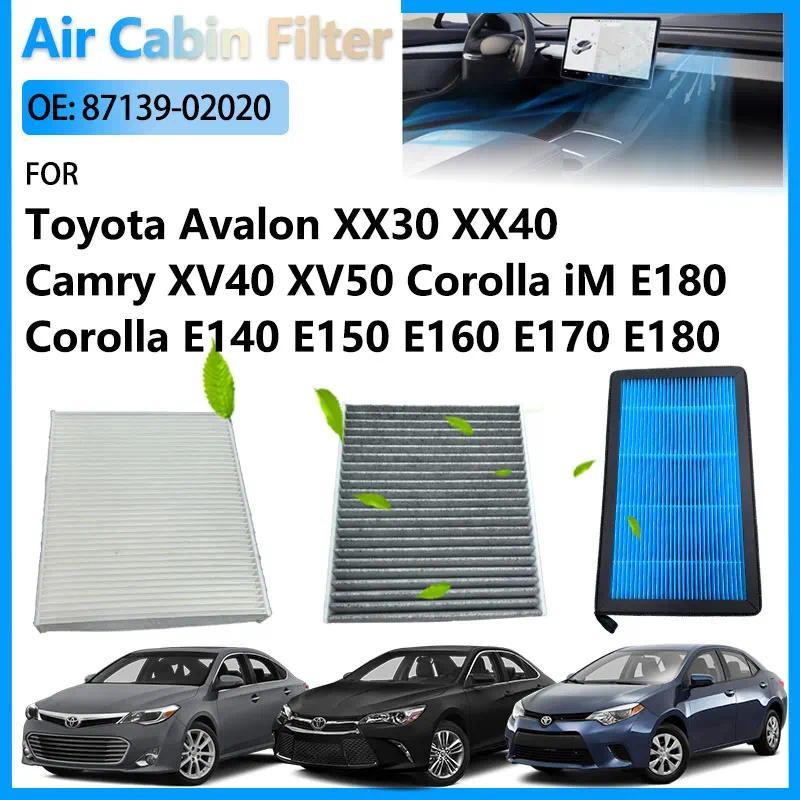 87139-02020 HEPA Than Hoạt Tính Cho Xe Toyota Avalon XX30 XX40 Camry XV40 XV50 Tràng Hoa E140 E150 E