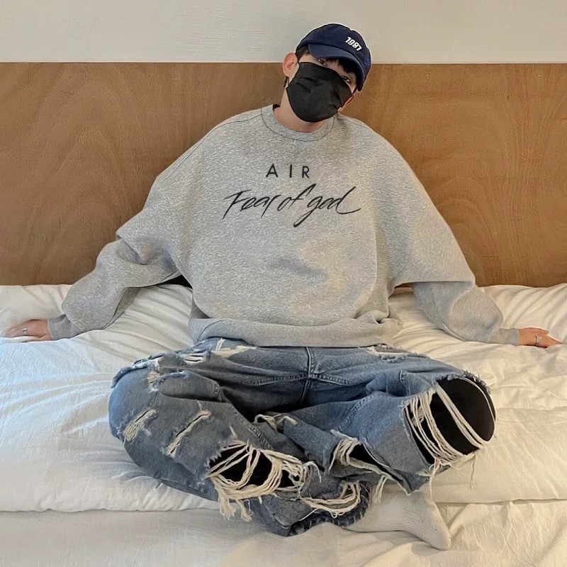 FEAR OF GOD Main Line ESSENTIALS Joint Name AIR High Street Sports Loose Casual Men's and Women's Ro