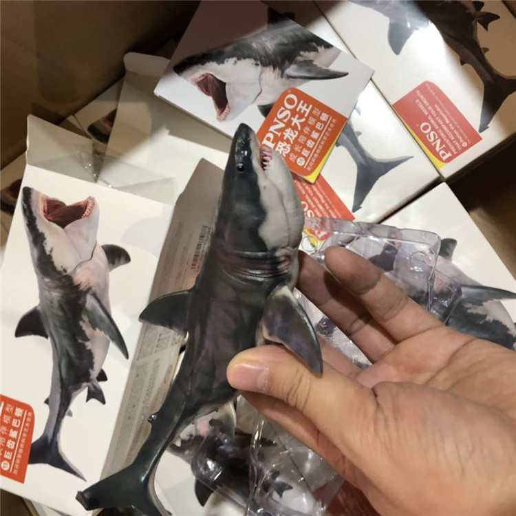 P PNSO Megalodon Dinosaur King Megalodon Growth Companion Model 15 Megalodon Barton