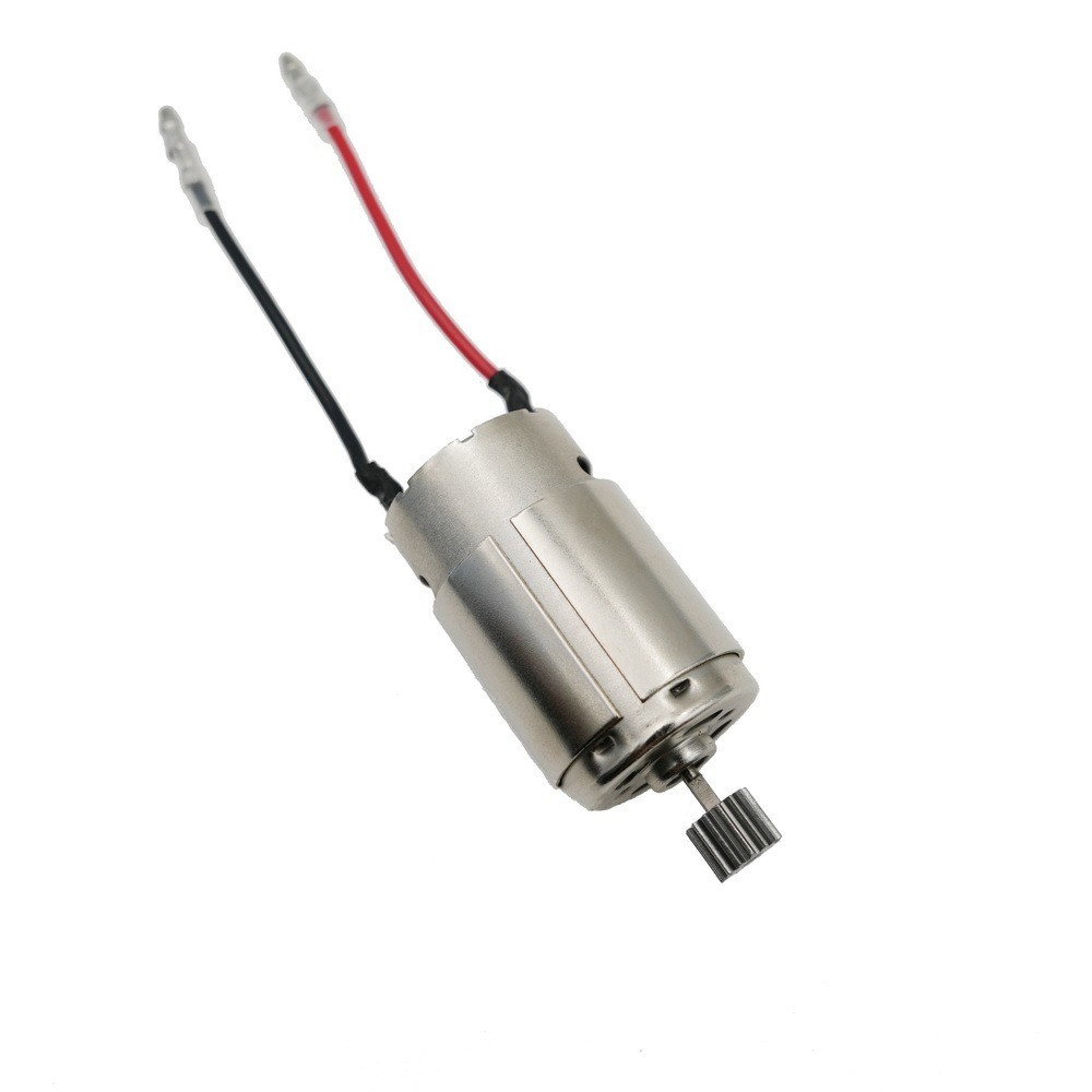 390 Brush Motor RC Car Motor Độ ồn thấp Nam châm mạnh Đồng 14T bánh răng kim loại cho ô tô điều khiể