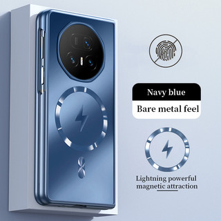 Từ Tính Mạnh Sang Trọng AG Matte Dành Cho Honor Magic V5 V3 Vs3 Vs2 V2 MagicV5 Chống Vân Tay Bảo Vệ Sạc Không Dây Ốp điện thoại