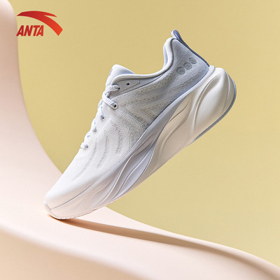[5KM+] ANTA Giày Chạy bộ Thể Thao Nữ A-GRIP Leaf Anta đế mềm mùa đông có đệm 1225C5515