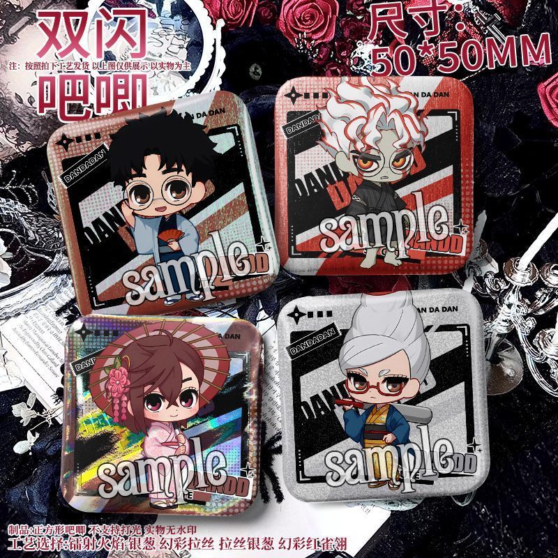 Dandadan / Momose Ayase / Okarun / Takada Ayase Momose Ayase Ken Yukata q Phiên bản Hàng hóa Huy hiệ