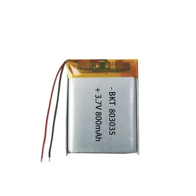 803035- Pin Lithium Polymer 800mAh P E / K Pin Lithium 3.7V được chứng nhận