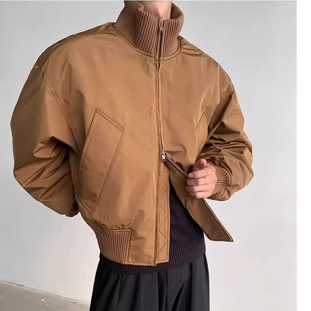 TRENDO Áo khoác kaki form Nam Nữ Unisex - Áo Jacket DÁNG LỬNG chất kaki mịn, đứng form khóa zip Áo K