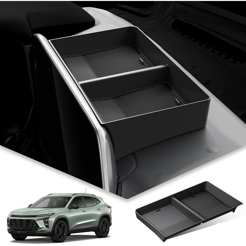 BIBIBO 2024 2025 Khay lưu trữ Chevy Trax Dash cho 2024 2025 Chevrolet Trax (LT / 2RS / ACTIV) Bộ sắp