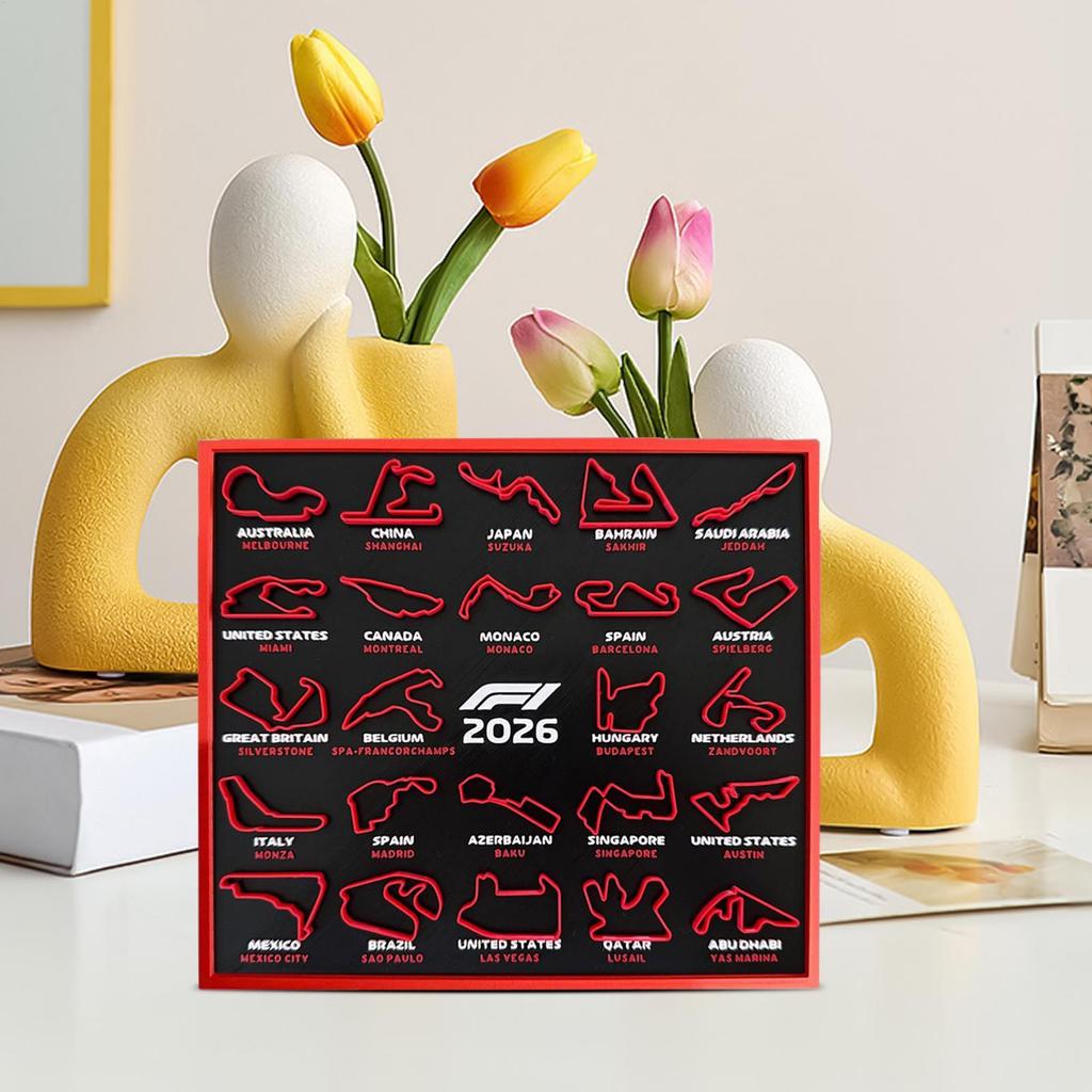 Công Thức 1 Lịch F1 Đứng Đua Bàn Ngày Lịch Văn Phòng Nhà Để Bàn Trang Trí Đua Xe Quạt smbph