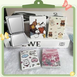 Gương Mini 2 mặt gấp gọn hoạt tiết hoạt hình dể thương đág yêu,tiện lợi mang theo bên mình 