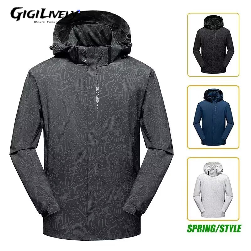 Áo khoác Anorak chống gió dành cho nam, phù hợp tập thể dục