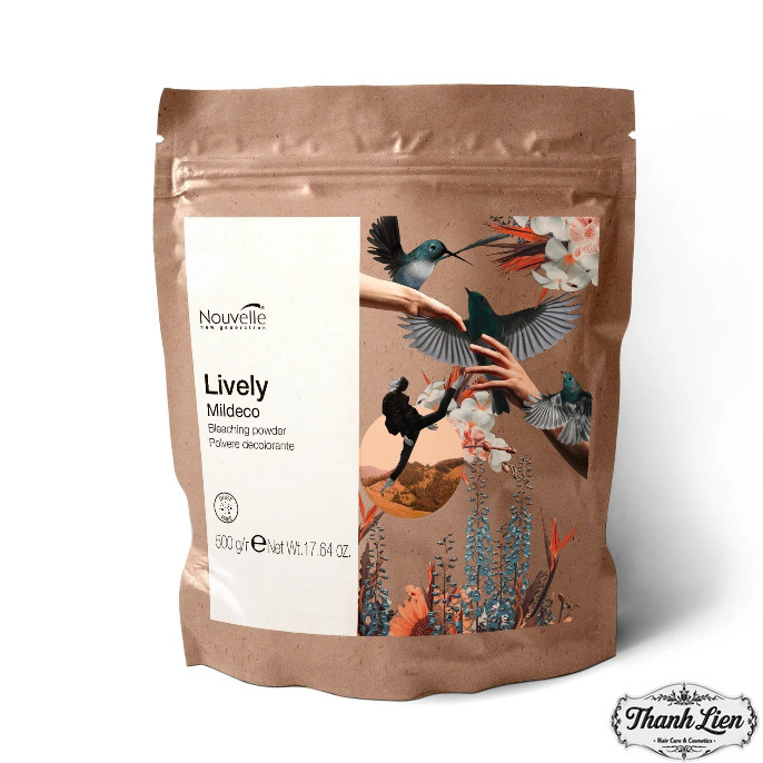 Bột tẩy Lively không Ammonia Free Bleaching Powder Nouvelle 500ml[ LT ]