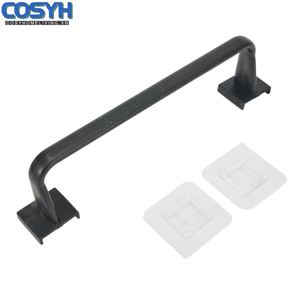 <cosyh>Towel Rail Rack Hand Towel Bar Self Adhesive Stainless Steel Robe Hook Bathroom
