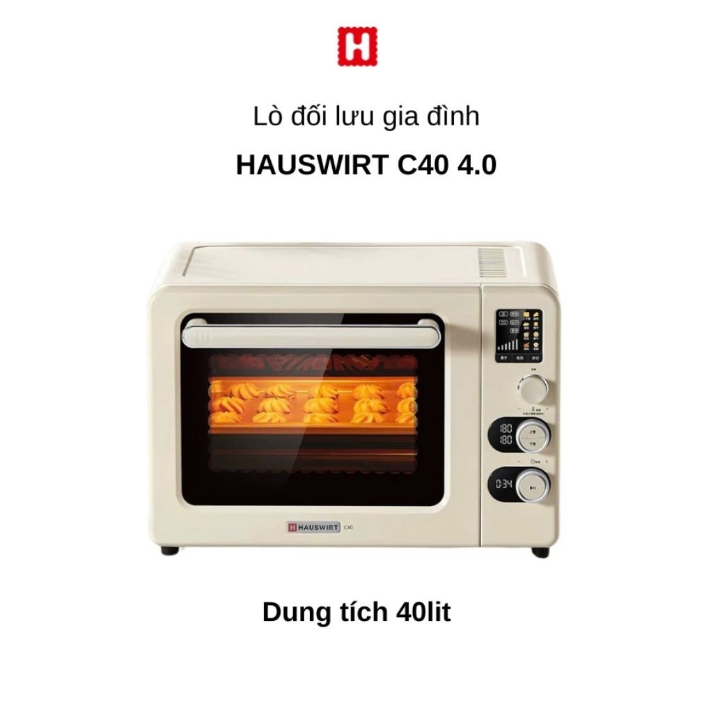 Lò nướng đối lưu Hauswirt C40 pro 4.0 - Bảo hành 12 tháng