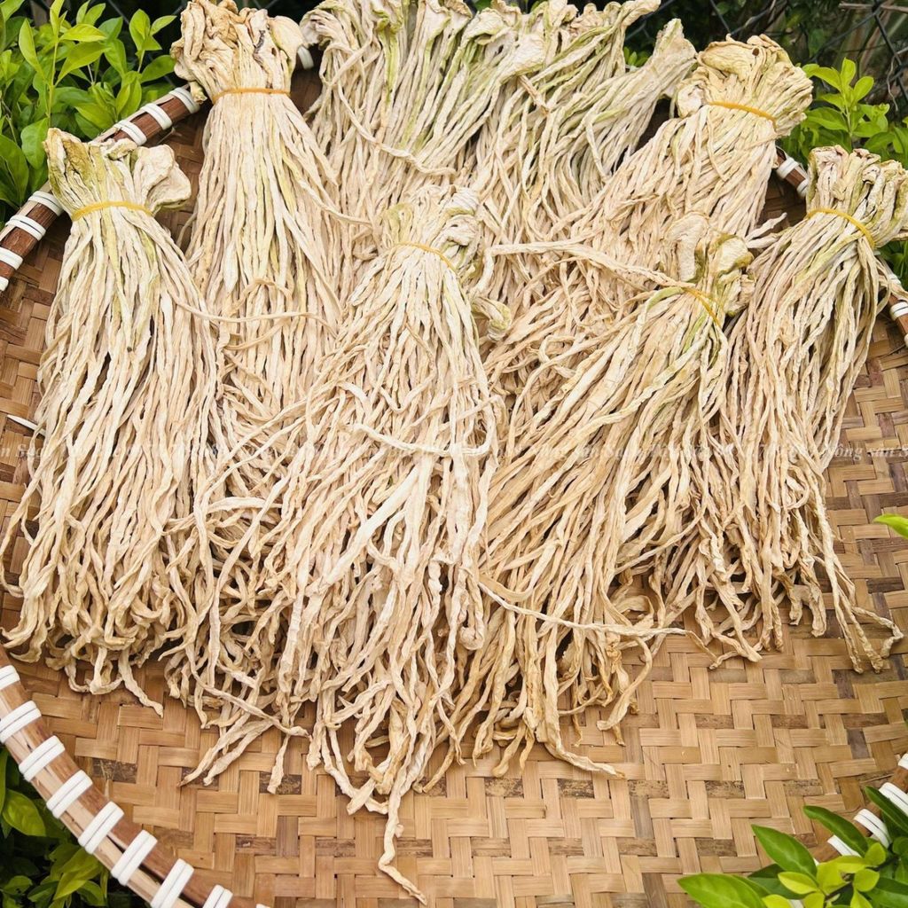 1kg Củ Cải Khô Tây Bắc Giòn Ngon -Không Mặn- Food Cay - Tây Bắc Food
