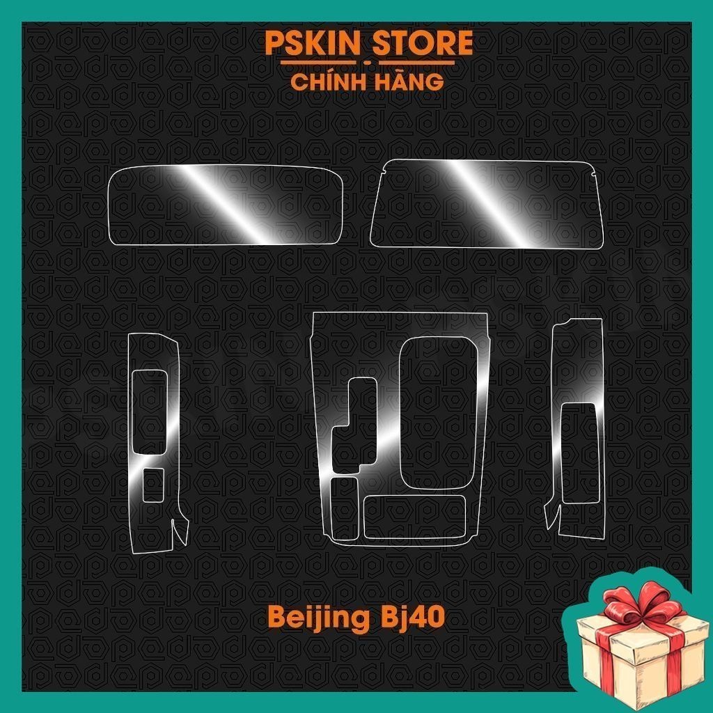 Bejing Bj40 Dán film PPF dán full bộ bảo vệ nội thất - chống xước, che mờ vết xước cũ hiệu PSKIN